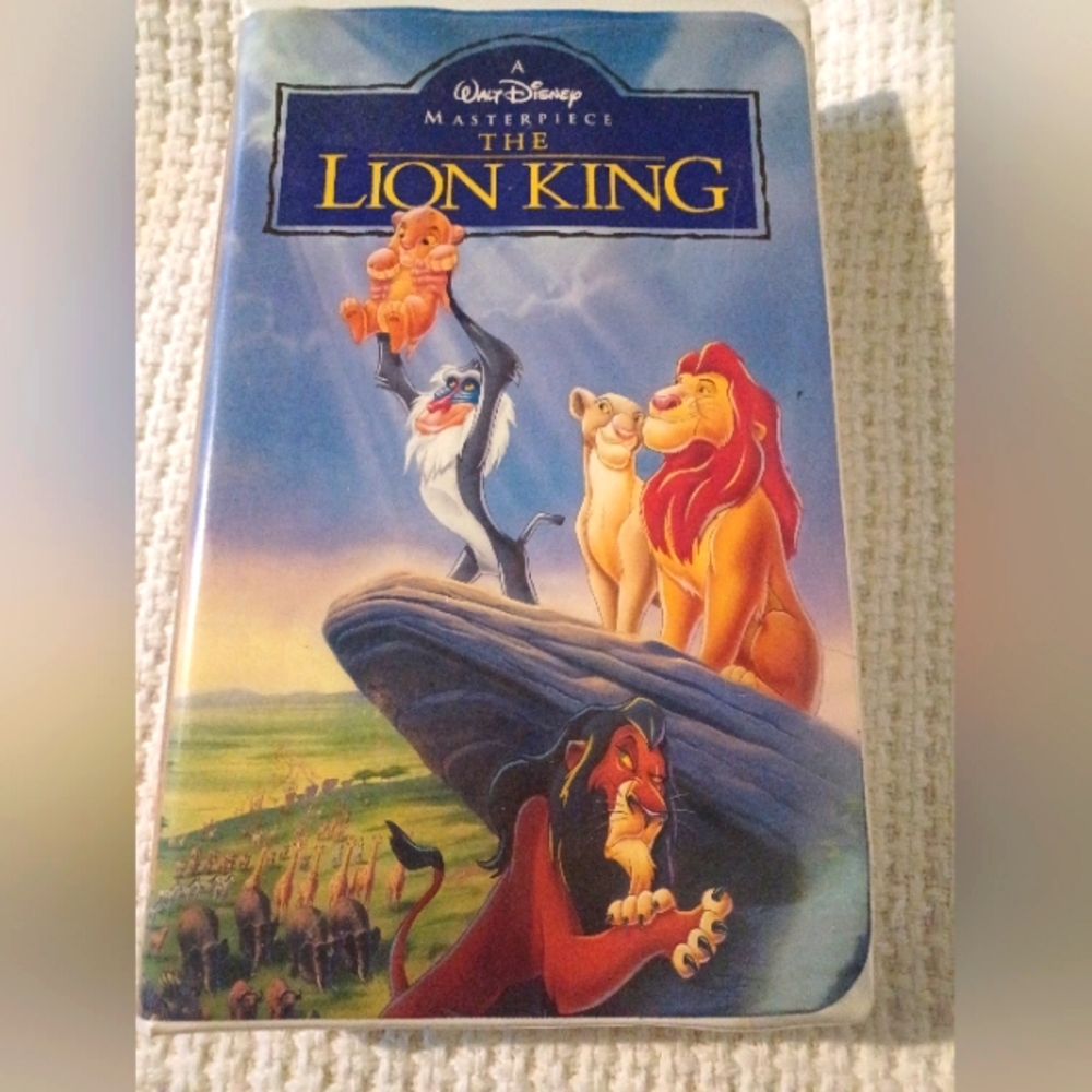 Lion King VHS Movie